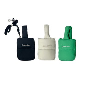 골든베어 여성 패딩 스몰 파우치 G6BAX23081 BKX IVX GRX
