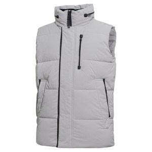 KXG 남성 골프웨어 겨울 지퍼 포인트 하이넥 패딩 베스트