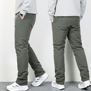 겨울 남성 방한 패딩바지 솜바지 아웃도어 골프웨어 등산복 작업복
