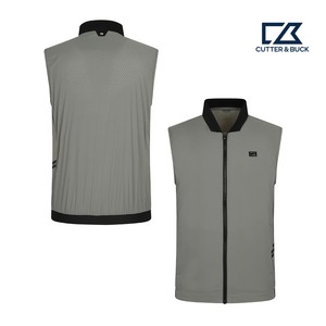 커터앤벅 남성 에어플로우 집업 베스트 조끼 CBMVS51903
