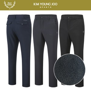 김영주스포츠 남성 기모 본딩 골프 팬츠 겨울용 MP31
