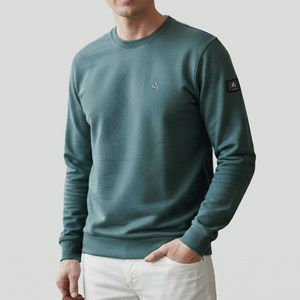 김영주골프 남성 기모라운드티셔츠 겨울티셔츠 스판 데일리 출근 편한티 소프트기모 KRMT5238