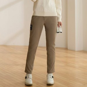 메종 비오비 BOB 25 FW 여성 골프 기모바지 허리밴딩 스판 데일리 팬츠