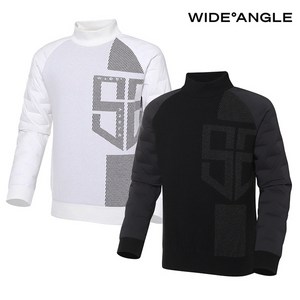 [와이드앵글] WMW23K17 CO PRO 다운 슬리브 하프넥 방풍 스웨터