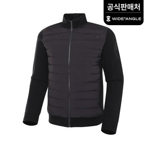 와이드앵글 공식 남성 CO 프라임 하이브리드 풀집업 스웨터 M WMW23K15Z1 (정상가:369,000)