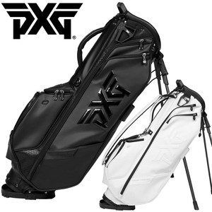 PXG 일본 정규품 디럭스 캐리 스탠드 캐디백 남녀 공용 B-PG-172-D, 화이트