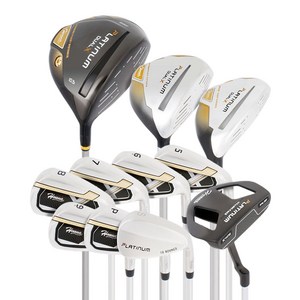 2026 Houma Ai플래티넘 DUAL X 여성 골프채풀세트+휠 캐디백세트, 여성용-그라파이트