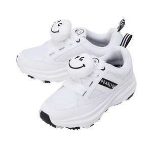 [AK플라자] [파리게이츠] 여성 스마일 탈착 쿠션 논스파이크 골프화 521E3SE001_WH