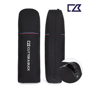 커터앤벅 클럽보호 쿠션 휠 항공백바퀴달린 항공커버 - CBU3AAC377, 블랙