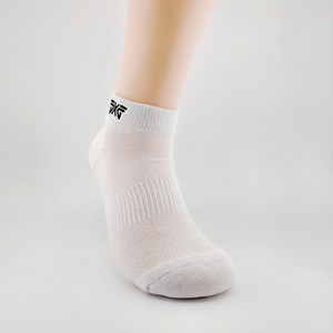 PXG 베이직 쿠션 단목 골프 양말 화이트 블랙, 10개, 화이트