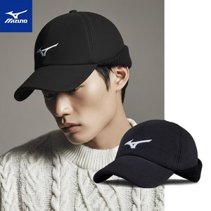 미즈노 어반 이어머프 귀덮개 남성 겨울 골프모자 볼캡