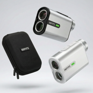 인피테 레이저 골프 거리측정기 초경량 미니 차쉬넬 캐디 파우치세트