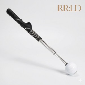 로로랜디 허석 골프 프로 임팩터 프로 빈 스윙 연습기 실내 스윙기 아이언 가정용 그립교정 비거리