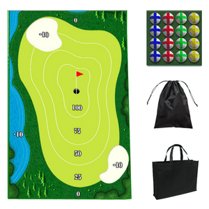 라이크스 부직포 골프 다트 게임 매트 세트