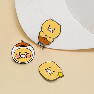버디 페이스 볼마커-춘식이, 혼합색상, 1개