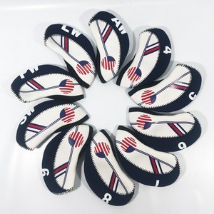 세이크린 필드용 클럽 10개세트 헤드 보호 아이언커버