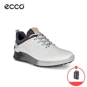 에코 S-쓰리 남성 스파이크리스 ECCO 골프화+수납백 1+1 102904-01007