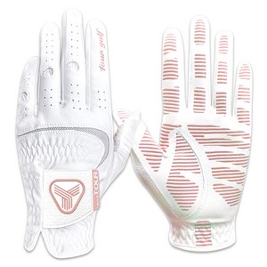 투어골프 여성용 파워그립 골프장갑 양손용 세트