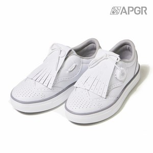 [APGR]여성 천연소가죽 다이얼 골프화 스파이크리스 스크린골프화 파크볼화 TD01