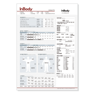 inbody 인바디 270 결과지 종이 500매 1박스 용지
