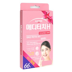 메디터치 H 일동제약 썬 프로텍션 돗트 습윤밴드 1.2cm x 30p + 1cm x 36p + 핀셋 세트