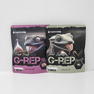 녹십자 G-REP 크레스티드 게코 슈퍼푸드 무화과&인섹트