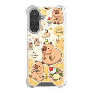 Capybara 그림 맥세이프 핸드폰 케이스 젤리 하드타입