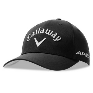캘러웨이 TA 레거시 볼캡 남성 골프모자 사이즈조절 자외선차단 스포츠캡, 블랙, 1개