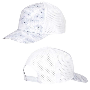 던롭 스릭슨 패턴드 4패널 남녀공용 캡모자 사이즈조절 스포츠 골프 패션 볼캡, 11227159 화이트플로럴