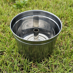 파크골프 스텐레스 홀컵 200mm 정규 파크골프장용 골프코스용품 (뚜껑 별도 구매)