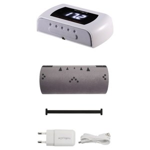 퍼티스트2 디지털 골프연습용품 퍼팅연습기 가정용 퍼팅 매트 로스트볼 포함, 1개, 화이트