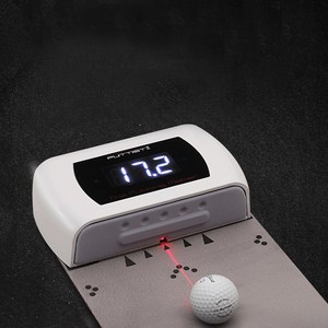 퍼티스트2 디지털 골프연습용품 퍼팅연습기 가정용 퍼팅 매트, 1개, 화이트