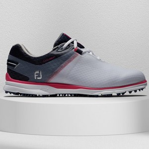 풋조이 PRO SL SPORT 여성 골프화 98147 화이트/네이비/핫핑크