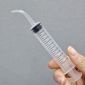 피딩 주사 커브 곡선 주사기 12ml
