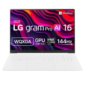 LG전자 2025 그램 프로 AI 16 코어 Ultra5