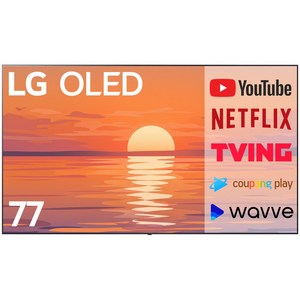 LG전자 77인치 194cm 올레드 UHD 4K 스마트 TV OLED77B4 120hz 돌비 애트모스 & 필름메이커 모드