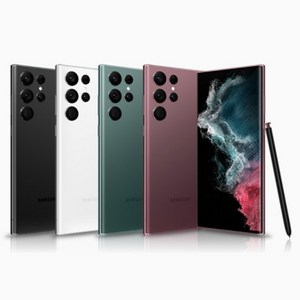 삼성전자 갤럭시 S 22 울트라 256GB SM-S908 공기계 중고폰 리퍼폰, 버건디, 256GB