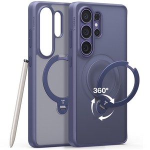 토라스 360도 마그네틱 링스탠드 맥세이프 에어쿠션 군사급 방호 휴대폰 케이스 Ostand Q3 스핀