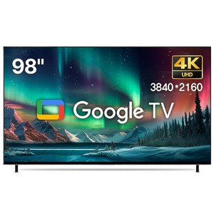 위드라이프 구글98인치 4K UHD 스마트TV 초대형 고화질 프리미엄티비, 248cm/98인치, WITH98SMART4K, 스탠드형, 방문설치