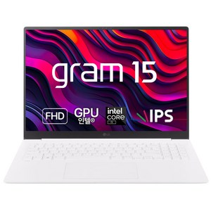 LG전자 2023 그램 15 코어i5 인텔 13세대, 스노우 화이트, 512GB, 16GB, Free DOS, 15ZD90RU-GX54K