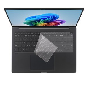 LG그램프로 16인치 15인치 키스킨 24~26년형 16Z95U 16Z90U 15Z95U 16Z90TP 16Z90TS 16Z90TR 16T90TP 15Z90T, 1개, 투명