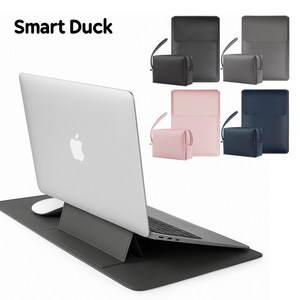 스마트덕 노트북 파우치 거치대 겸용 맥북 LG그램 삼성 가방 케이스