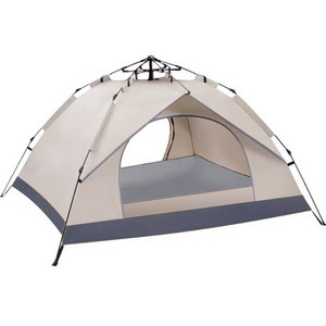 원터치 방수텐트 캐노피 캠핑 원터치 자동텐트 캠핑 용품 야외 휴대용 소형텐트 1인용 2-3인용, 하얀색, 2-3인용(200*150*130 )