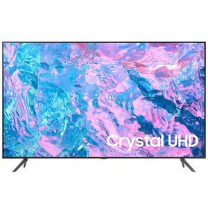 삼성전자 75인치 크리스탈 UHD 4K 스마트 TV 75CU7000 유튜브 넷플릭스, 고객직접설치, 스탠드형, 75CU7000, 75인치