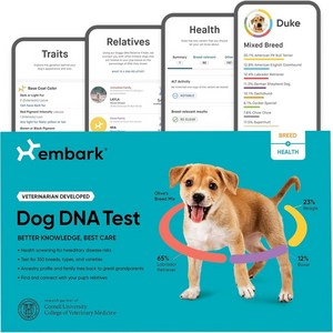 임바크 Embark 반려견 혈통 DNA 알러지 검사 키트