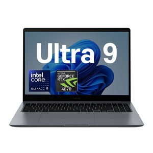 삼성전자 갤럭시북4 울트라 NT960XGL 인텔 울트라9 RTX4070 터치스크린 윈도우11 게이밍 영상편집 전문가 작업용 고사양 노트북