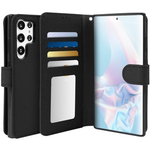 폰누리 미라쥬 소가죽 지갑형 카드 수납 휴대폰 케이스