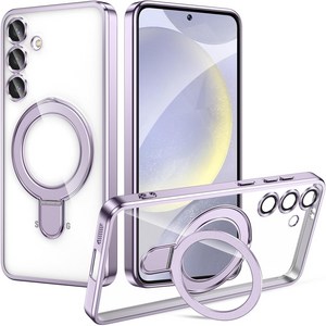 헤미션 겔럭시 S24/S26 플러스 울트라 시리즈 카메라 보호 맥세이프 거치대 케이스 카메라렌즈 완전보호 SLP01