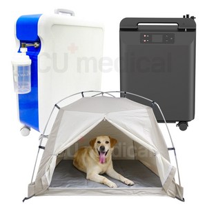 [임대] 대형견 산소발생기 렌탈 단기요금제 (1개월 단위) / 텐트 포함상품 / 중형견 강아지, 1개