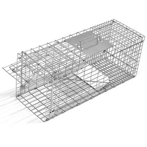 고양이포획망 접이식 야생동물 유기견 뉴트리아 포획 트랩 구조망 케이지 덫